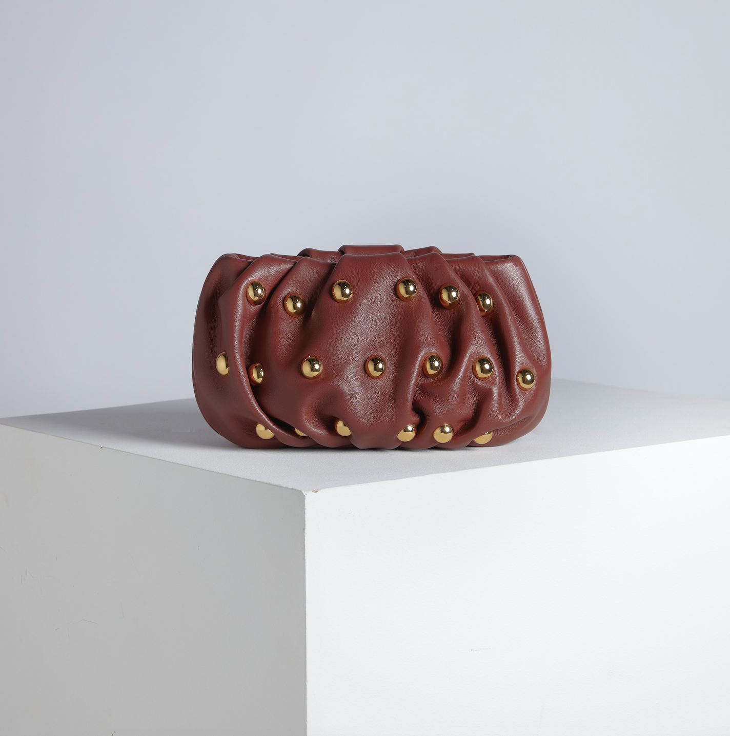 Bubble 8 Chocolate Clutch